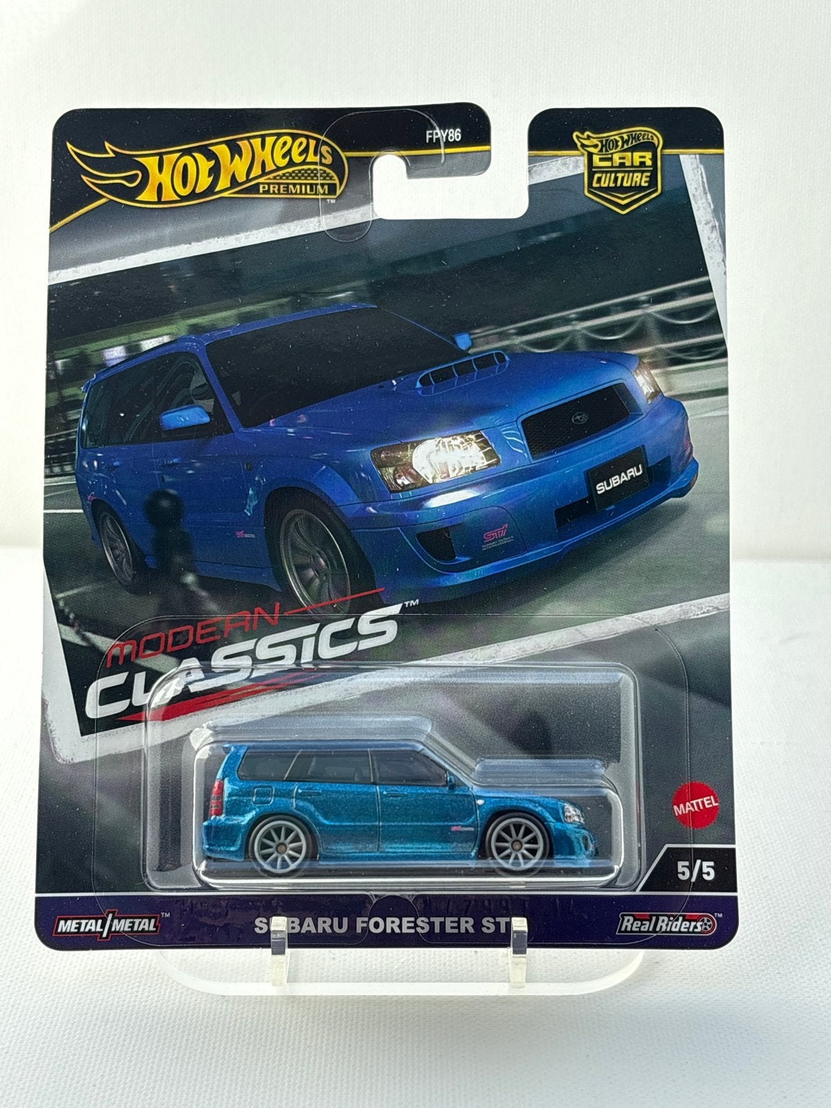 Hot Wheels Premium Subaru Forester STi Modern Classics, Auto, Nieuw, Ophalen of Verzenden, Mattel