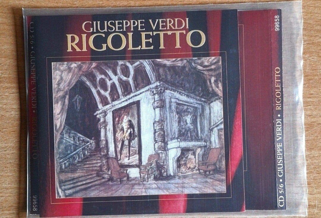 Giuseppe Verdi - Rigoletto (2 CD's, krasvrij, geen doosje), Verdi, Opera of Operette, Ophalen of Verzenden, Zo goed als nieuw