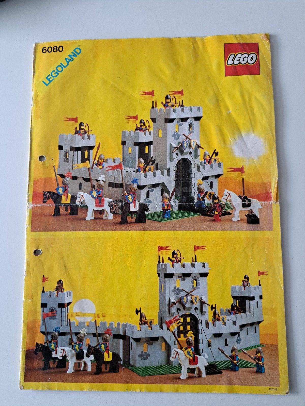 Lego Castle 6080 handleiding, Gebruikt, Lego, Overige typen, Ophalen of Verzenden