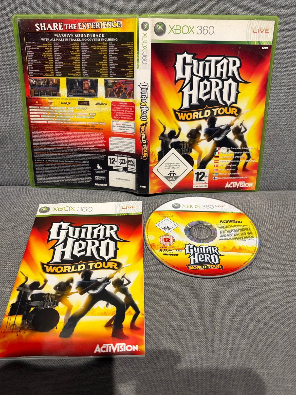 Guitar Hero World Tour - Xbox 360, Muziek, Gebruikt, Eén computer, Ophalen of Verzenden