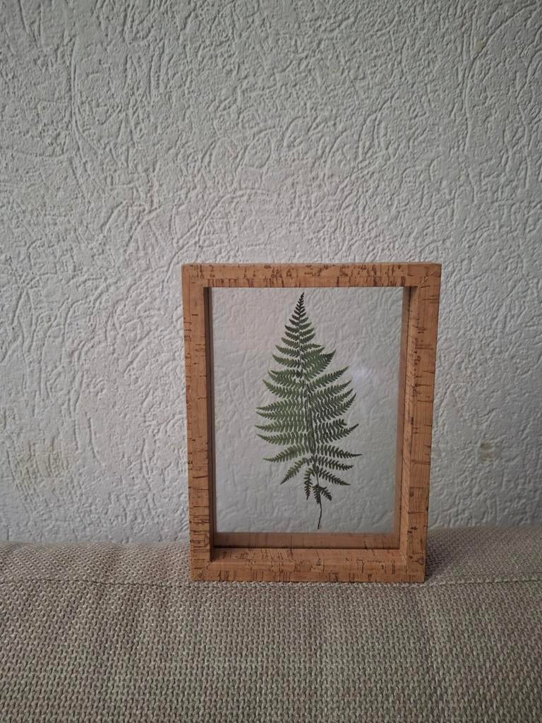 Houten Fotolijstje met Kurkprint., Ophalen, Minder dan 50 cm, Zo goed als nieuw, Minder dan 50 cm