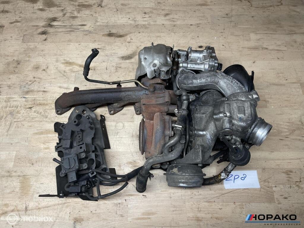 Turbo set BMW 5 serie 535D F10 F11 N57D30B - 178908, Auto-onderdelen, Motor en Toebehoren, Gebruikt, Einsteinlaan 5 rijswijk, Bmw