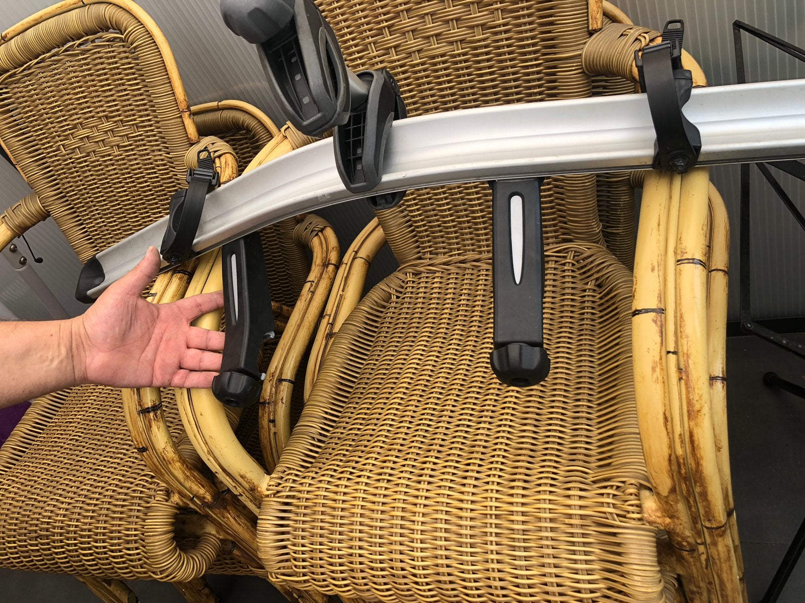 Thule uitbreiding 4e fiets adapter, Auto diversen, Ophalen, Dakdrager