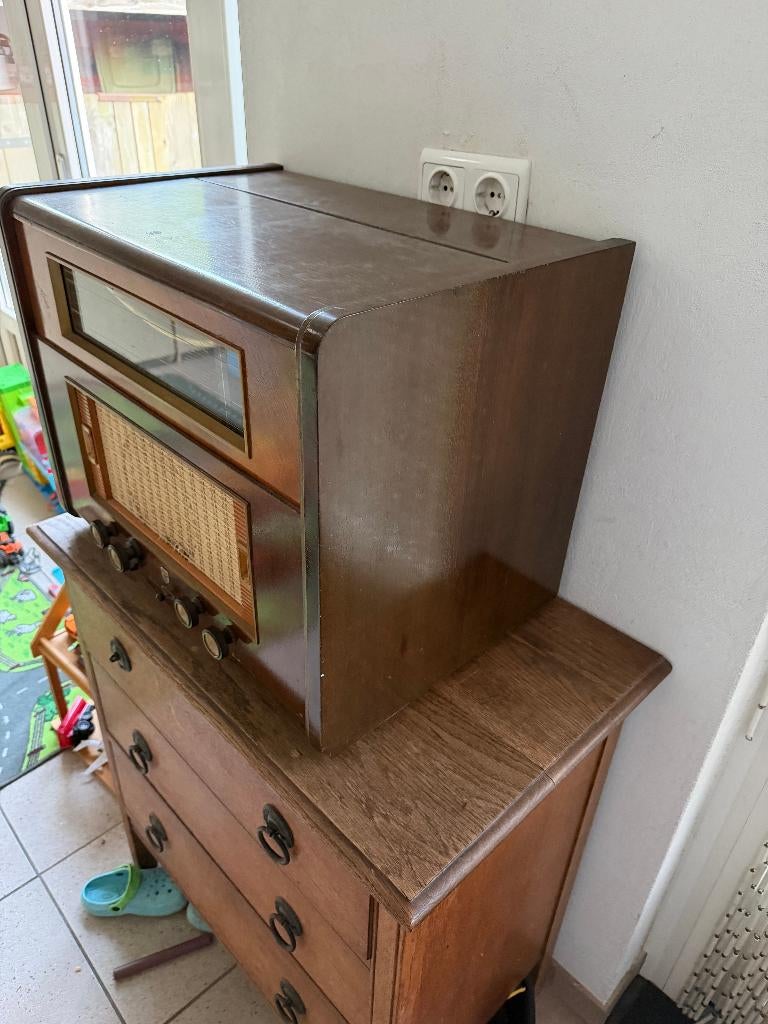 radio platen speler, Ophalen