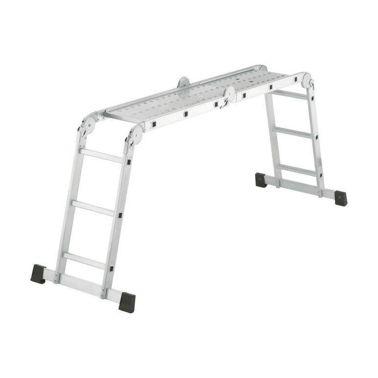 Hailo 7412-037 M60 Universele Aluminium Ladder 4x3M, Hailo, Hailo, Nieuw, Ladder
