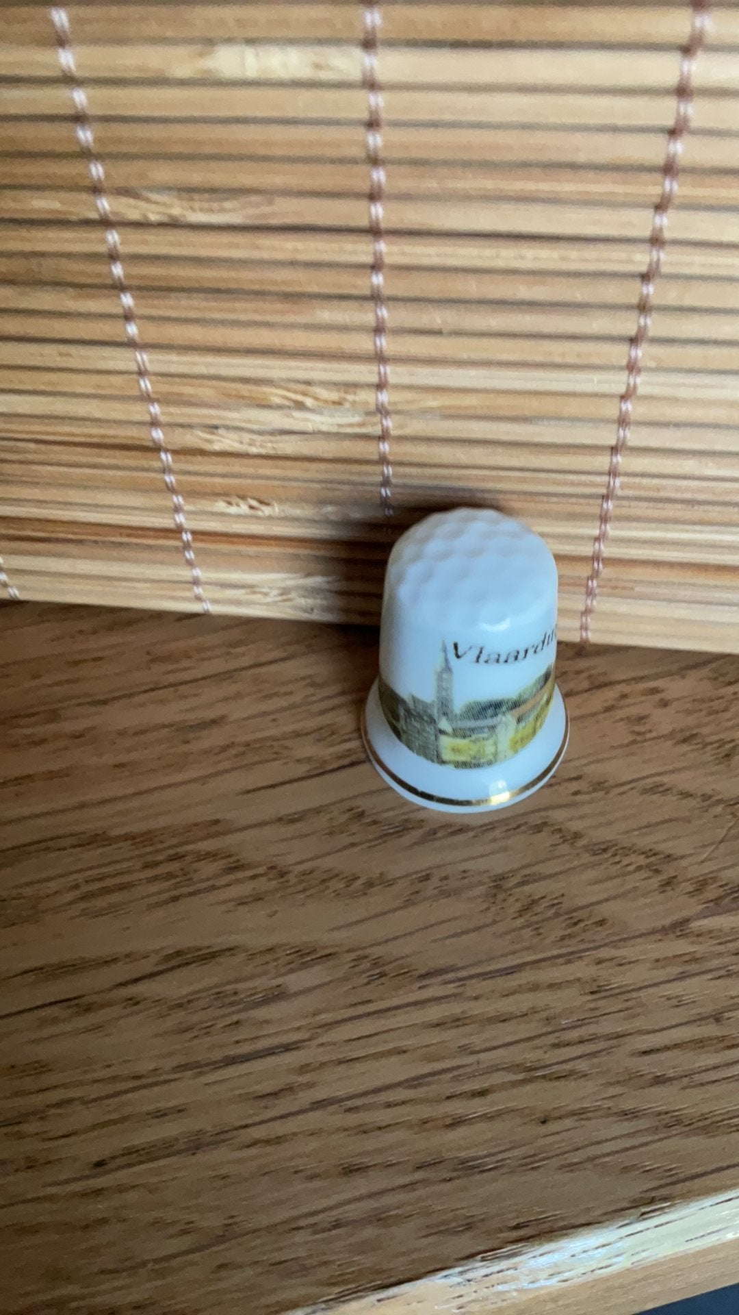 Vlaardingen vingerhoed vingerhoedje vingerhoedjes vingerhoed, Verzenden, Nieuw, Porselein, Nederland