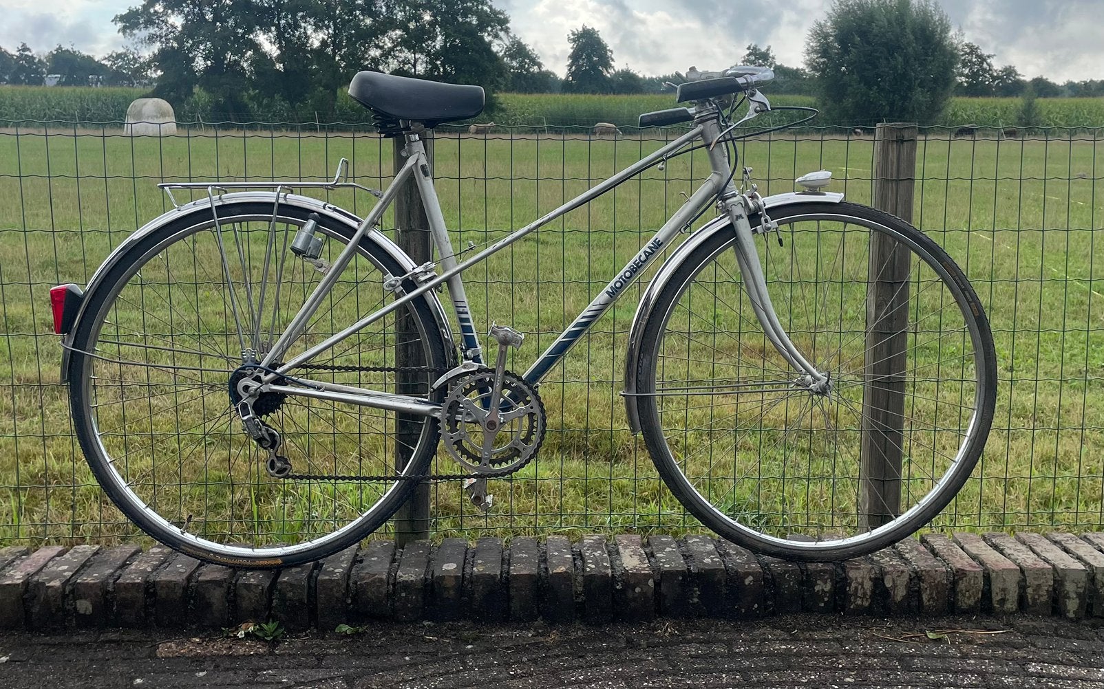 Vintage Motobecane mixte damesfiets, Fietsen en Brommers, Minder dan 10 versnellingen, 53 tot 56 cm, Zo goed als nieuw, Ophalen