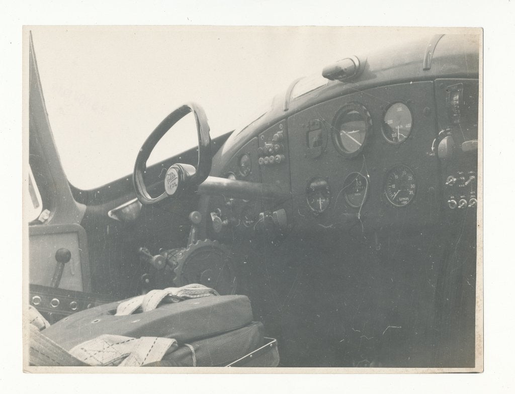 F-25 Promotor cockpit foto, Verzenden, Zo goed als nieuw, Kaart, Foto of Prent