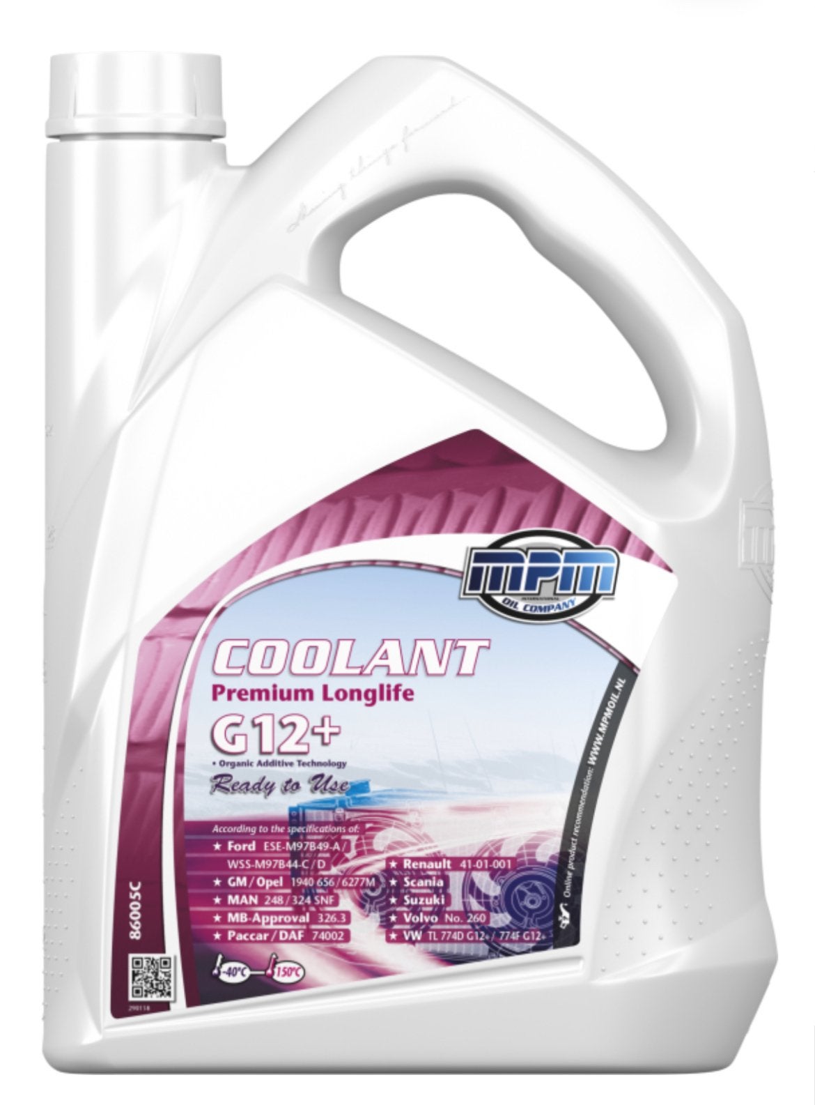 MPM Koelvloeistof G12+ Premium Longlife -Coolant g12 plus +, Auto diversen, Onderhoudsmiddelen, Ophalen of Verzenden