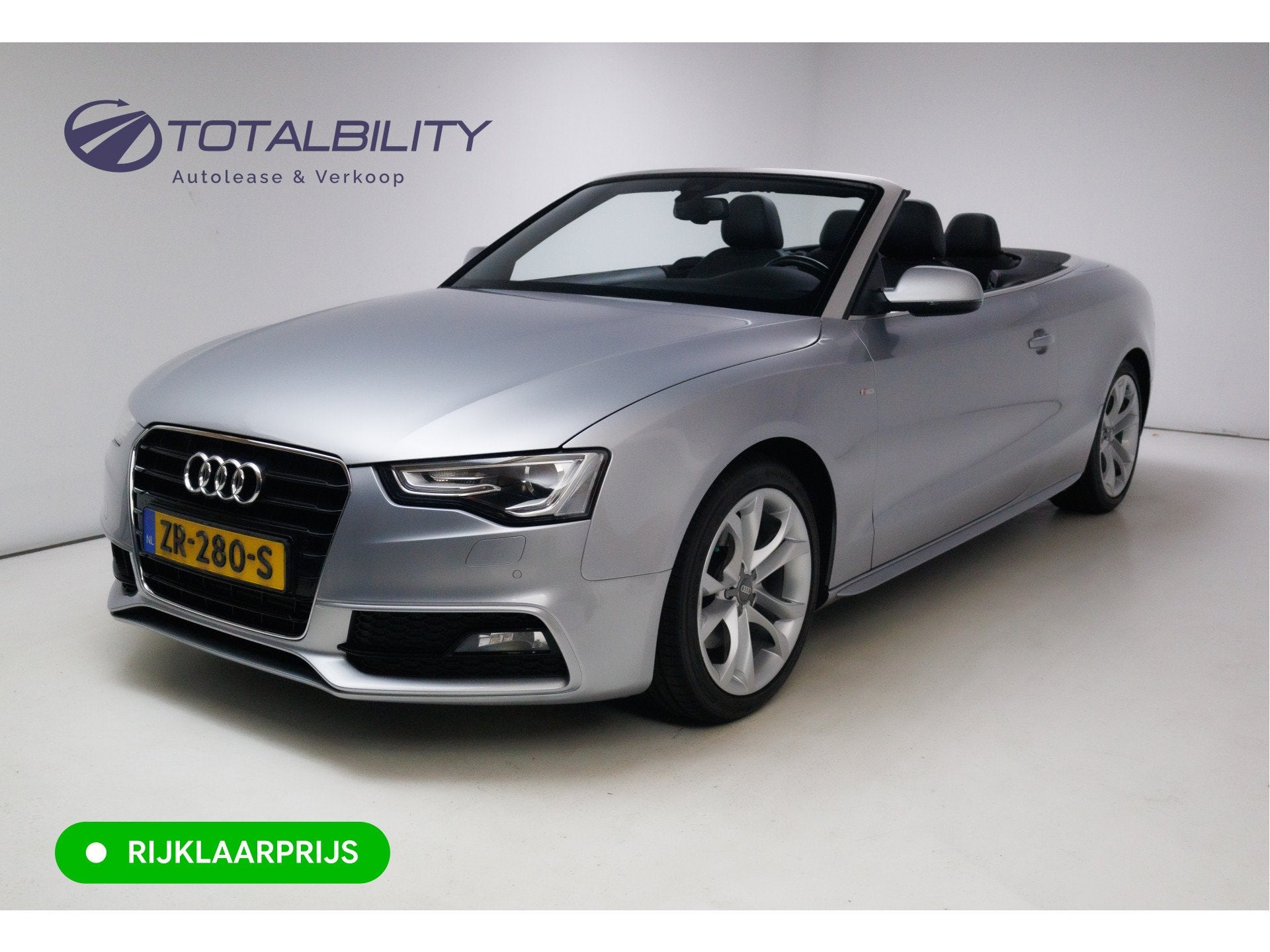 Audi A5 Cabriolet 1.8 TFSI S-Line Sport Edition 170 PK autom, 4 cilinders, 4 stoelen, Alcantara, Bedrijf