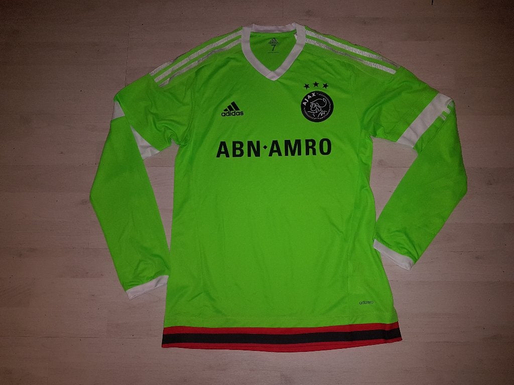 Ajax MATCH Shirt! Seizoen 15/16! Adizero! Mt 7 (M/L)!, Ophalen of Verzenden, Zo goed als nieuw, Buitenlandse clubs, Shirt
