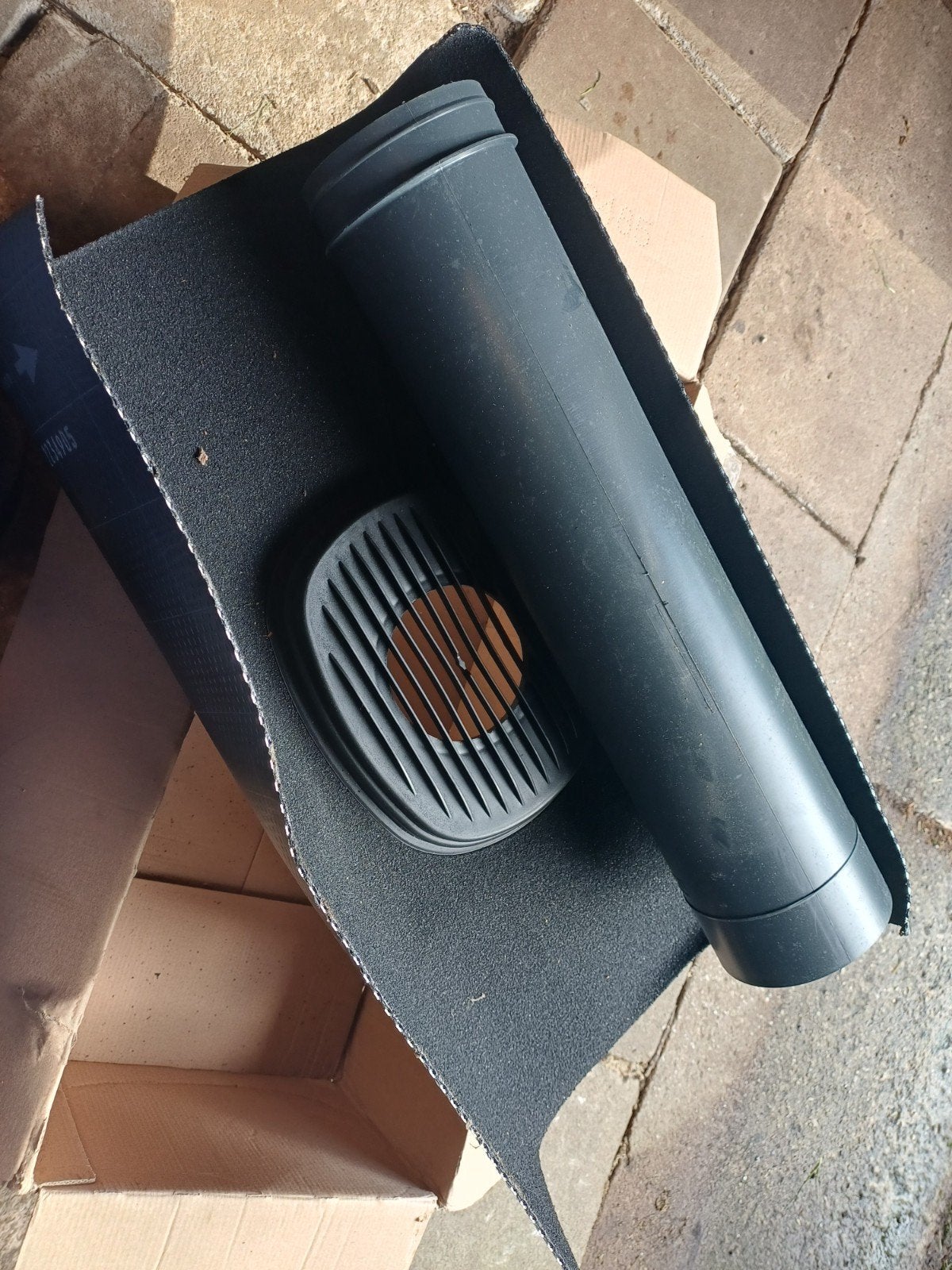 Beluchting doorvoer met loodslap, Ophalen of Verzenden, Nieuw