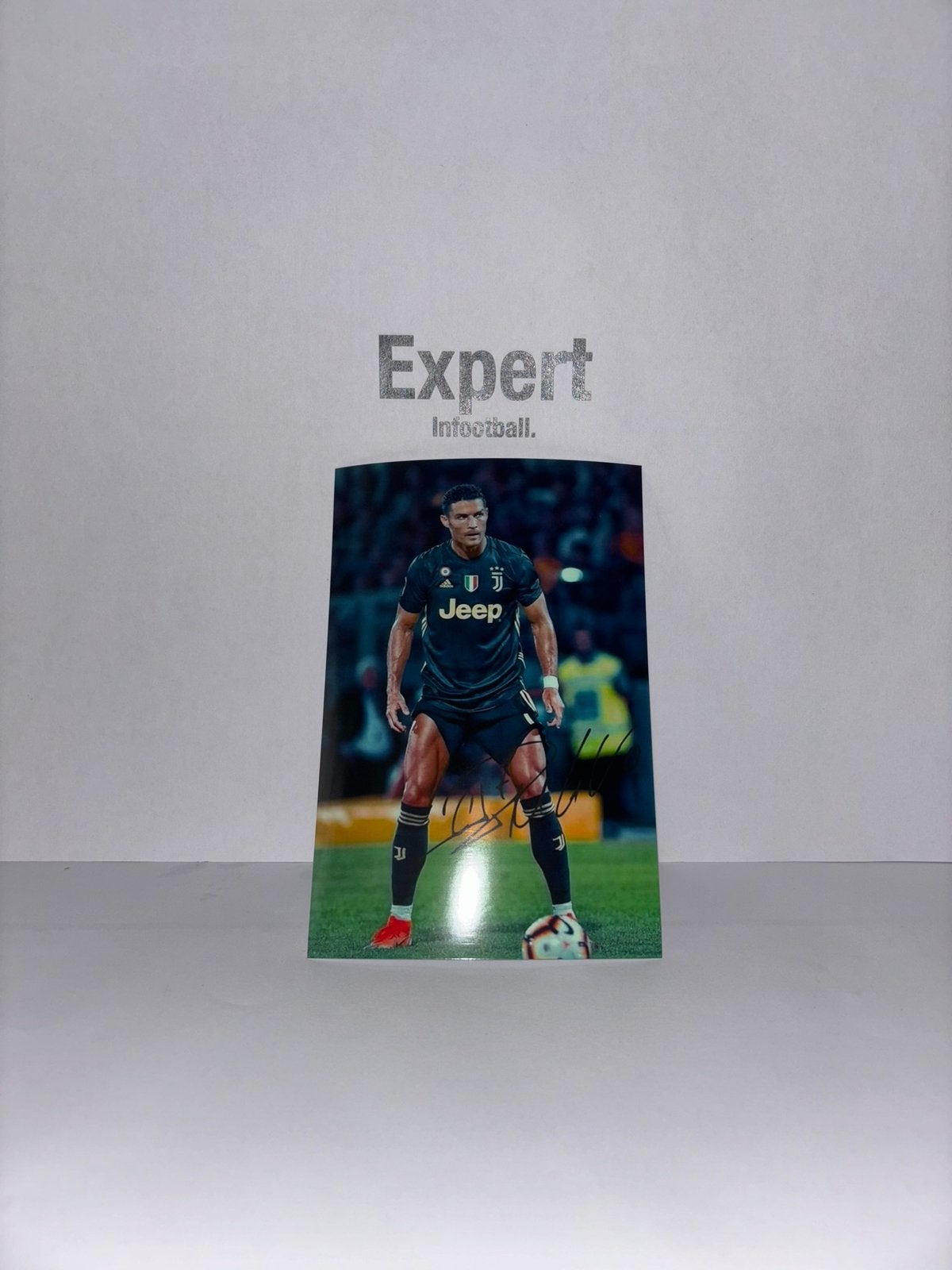 Ronaldo gesigneerde foto - juventus, Ophalen of Verzenden, Nieuw, Buitenlandse clubs, Shirt