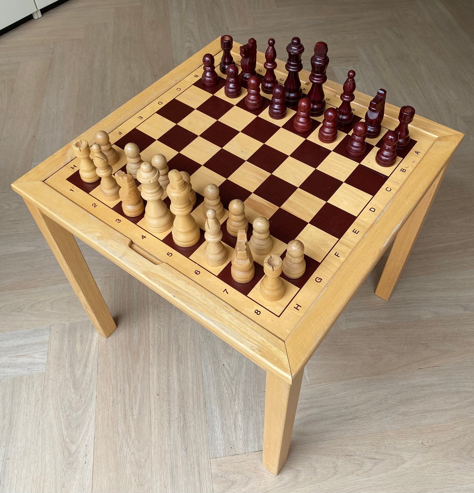 Schaaktafel, Hobby en Vrije tijd, Ophalen, Gebruikt