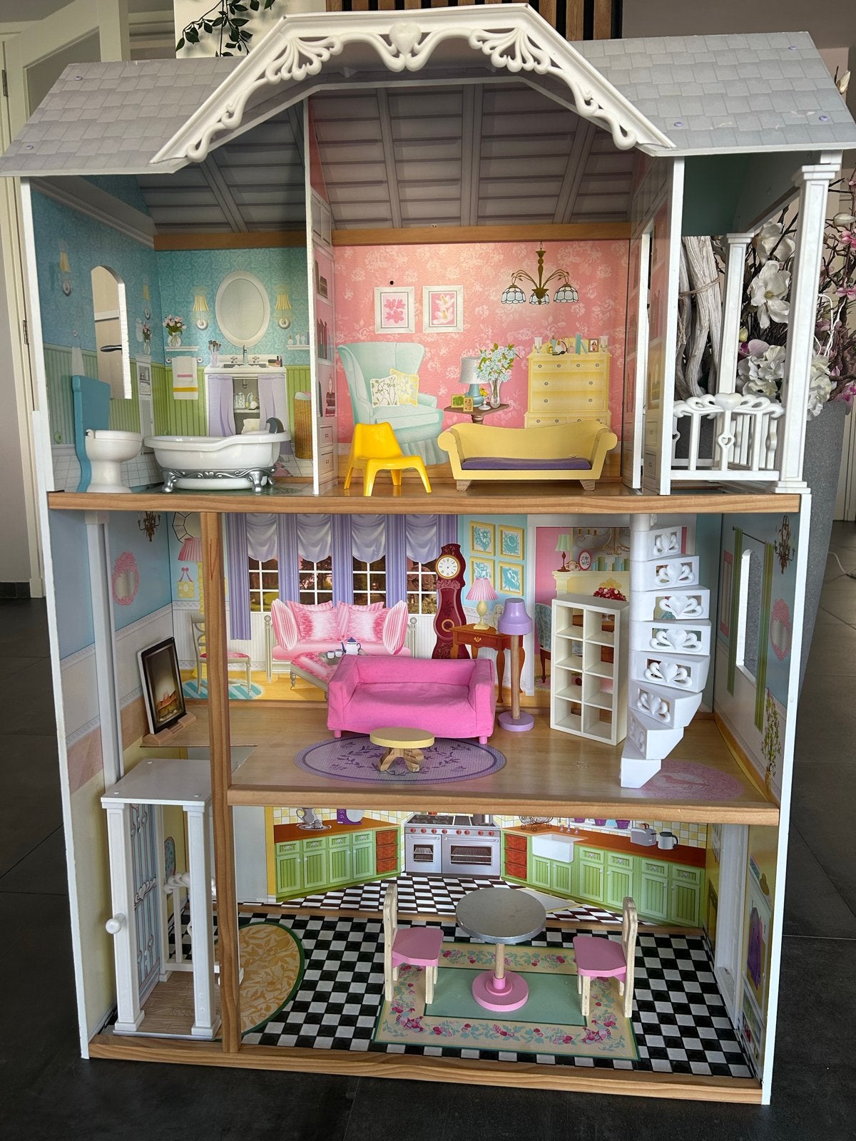 Kidkraft Poppenhuis, Ophalen, Gebruikt, Poppenhuis