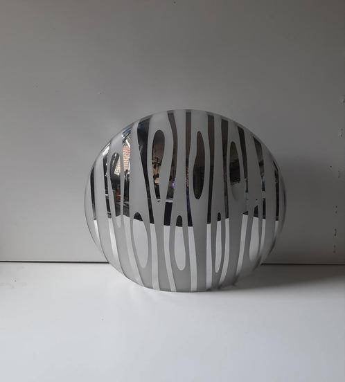 unieke design lamp van spiegelglas, Ophalen of Verzenden, 30 cm, Lamp, Glas