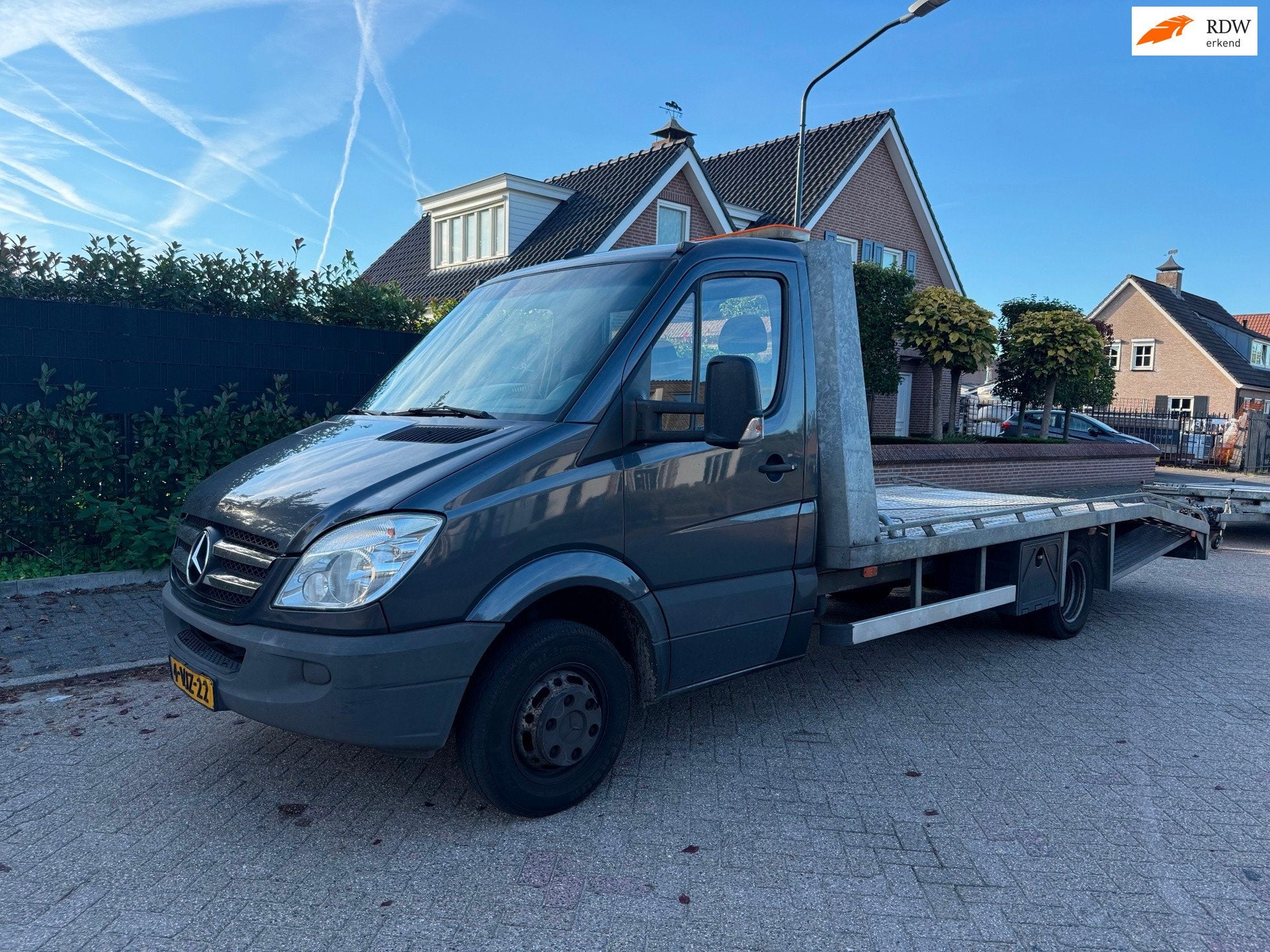 Mercedes-Benz Sprinter 513 2.2 CDI 432 AUT oprijwagen EURO 5, Euro 5, Achterwielaandrijving, Gebruikt, 4 cilinders