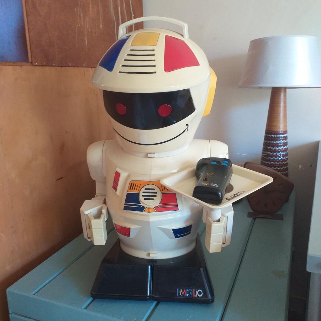 Emiglio robot uit  80-e jaren, Ophalen of Verzenden