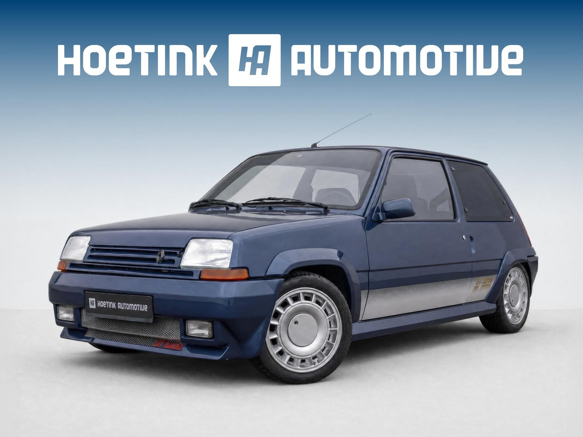 Renault 5 1.4 GT Turbo | Zeer goede staat, Auto's, Oldtimers, Voorwielaandrijving, Zwart, 116 pk, Bedrijf