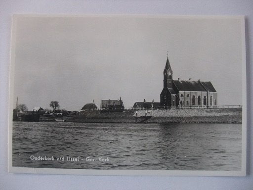 Q08 Ouderkerk aan den IJssel - Ger. Kerk - 1970, Verzenden, 1960 tot 1980, Ongelopen, Zuid-Holland