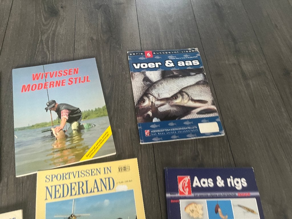 adv 930 /mixset hengelsportboeken, Ophalen of Verzenden, Nieuw, Boek of Tijdschrift