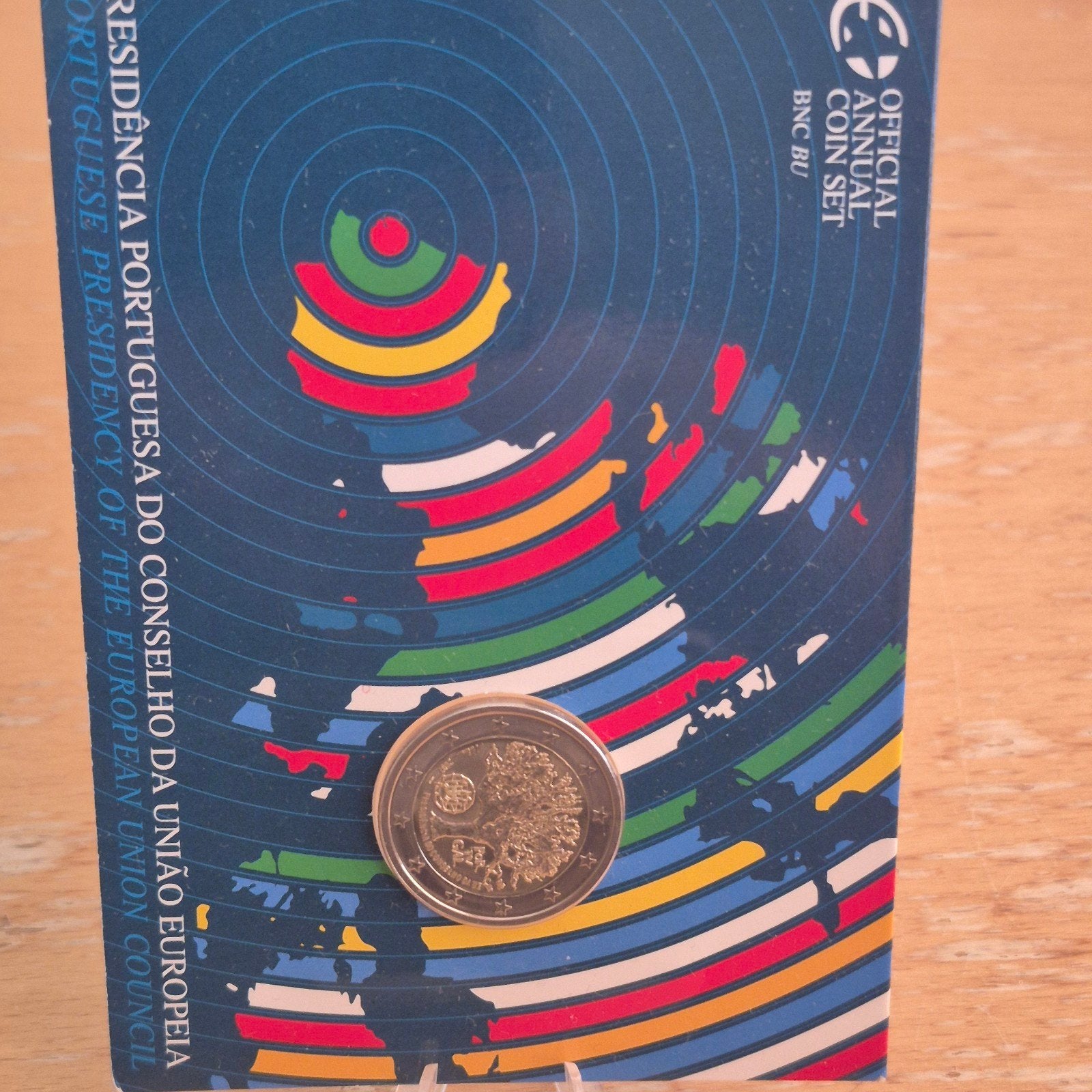 Portugal 2 euro 2007 EU Voorzitterschap, Verzenden, Portugal, 2 euro, Losse munt