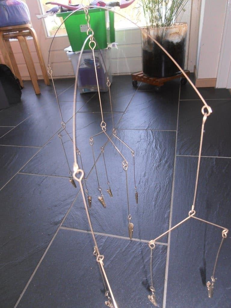 hanger voor foto's, Ophalen of Verzenden, Zo goed als nieuw, Goud, Metaal