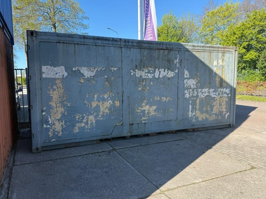 20ft oude koelcontainer - oudere staat - af Dokkum, Ophalen