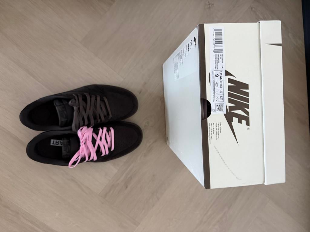 Nike Jordan 1 Low Travis Scott Black Phantom, Ophalen of Verzenden, Nieuw, Zwart, Sneakers of Gympen