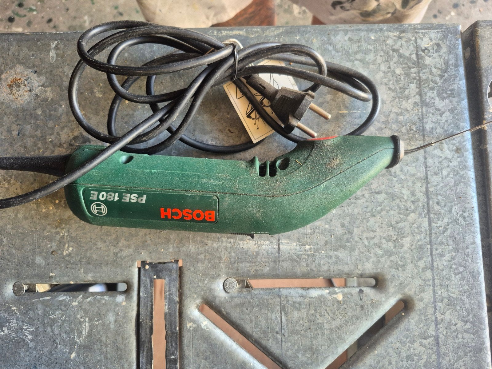 Bosch PSE 180 E Multitool - Gebruikt, Ophalen of Verzenden, Gebruikt, Multitool, Bosch