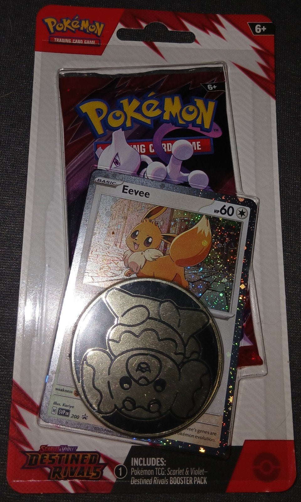 Destined Rivals Eevee Blister - Nieuw en Ongeopend, Ophalen of Verzenden, Nieuw, Booster