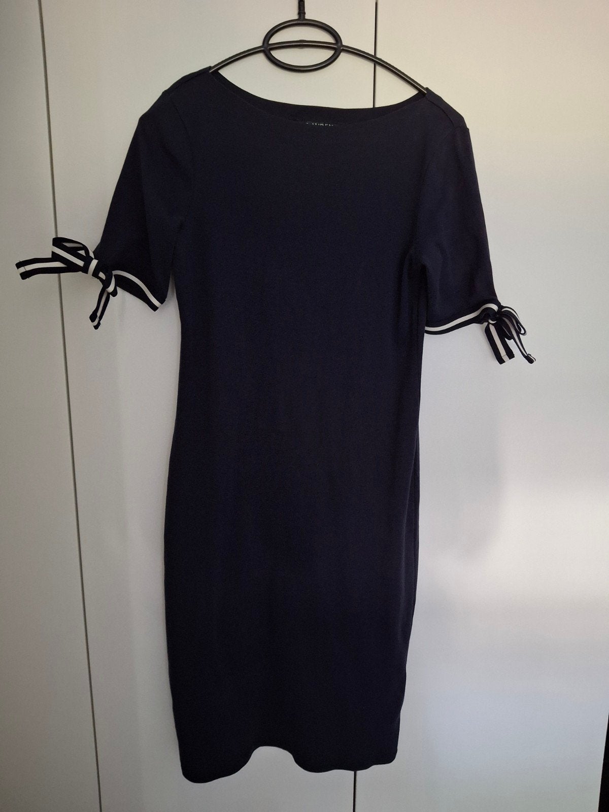 Lauren Ralph Lauren jurk, Blauw, Ophalen of Verzenden, Zo goed als nieuw, Knielengte