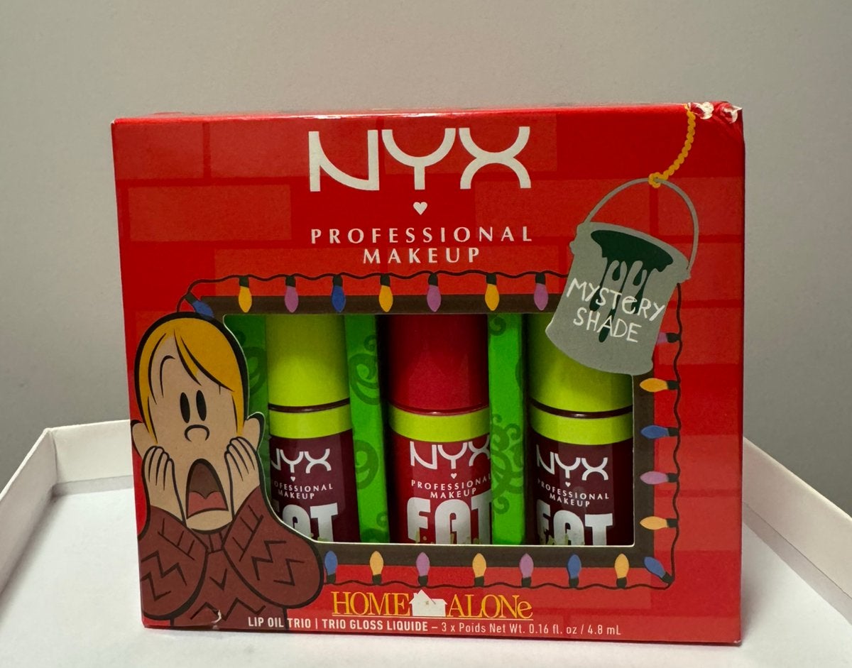 Nyx Fat Oil set + Mystery Shade, Sieraden, Tassen en Uiterlijk, Uiterlijk | Cosmetica en Make-up, Ophalen of Verzenden, Zo goed als nieuw
