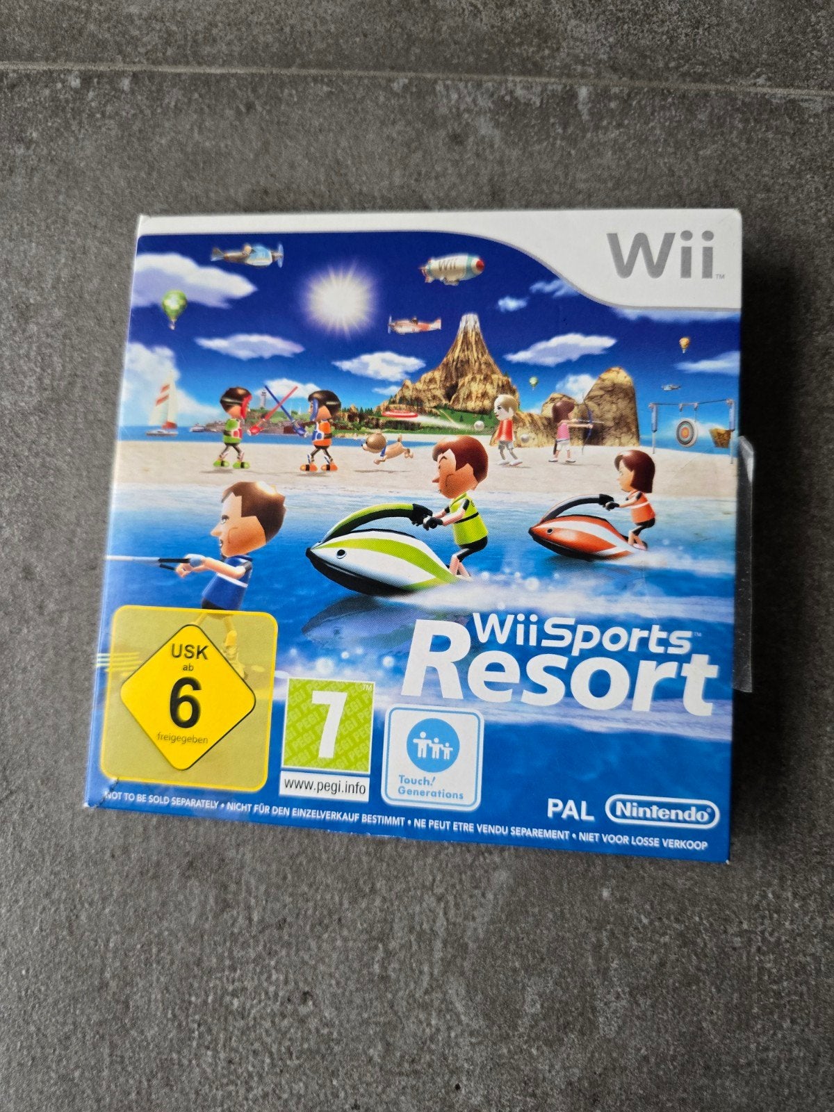 WII Sports Resort, Ophalen, Gebruikt, 3 spelers of meer, Sport