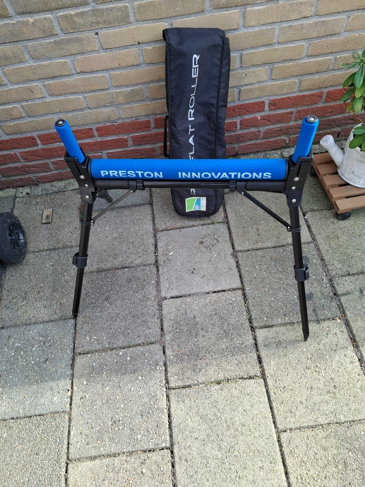 Hengel afsteek roller, Ophalen of Verzenden, Gebruikt, Vaste hengel