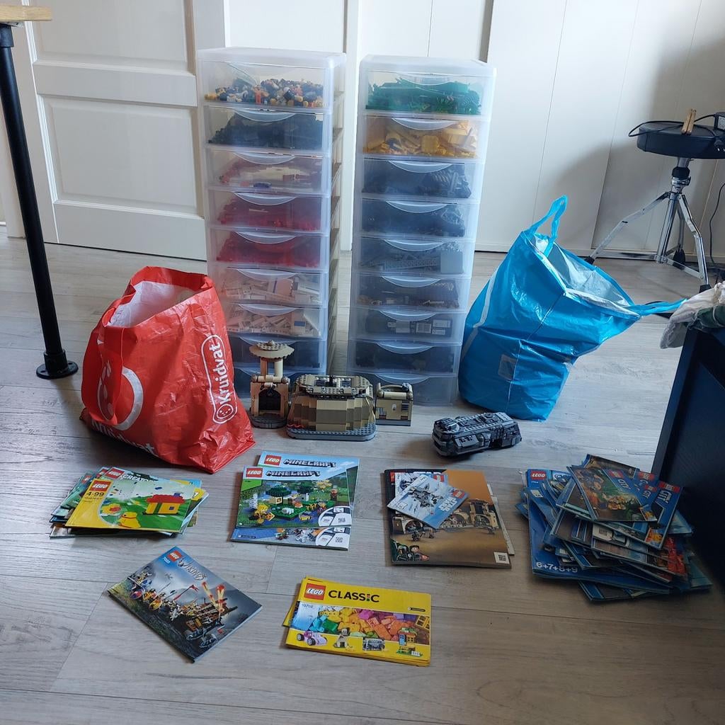 Heel veel Lego city en lego star wars, Ophalen, Gebruikt, Lego