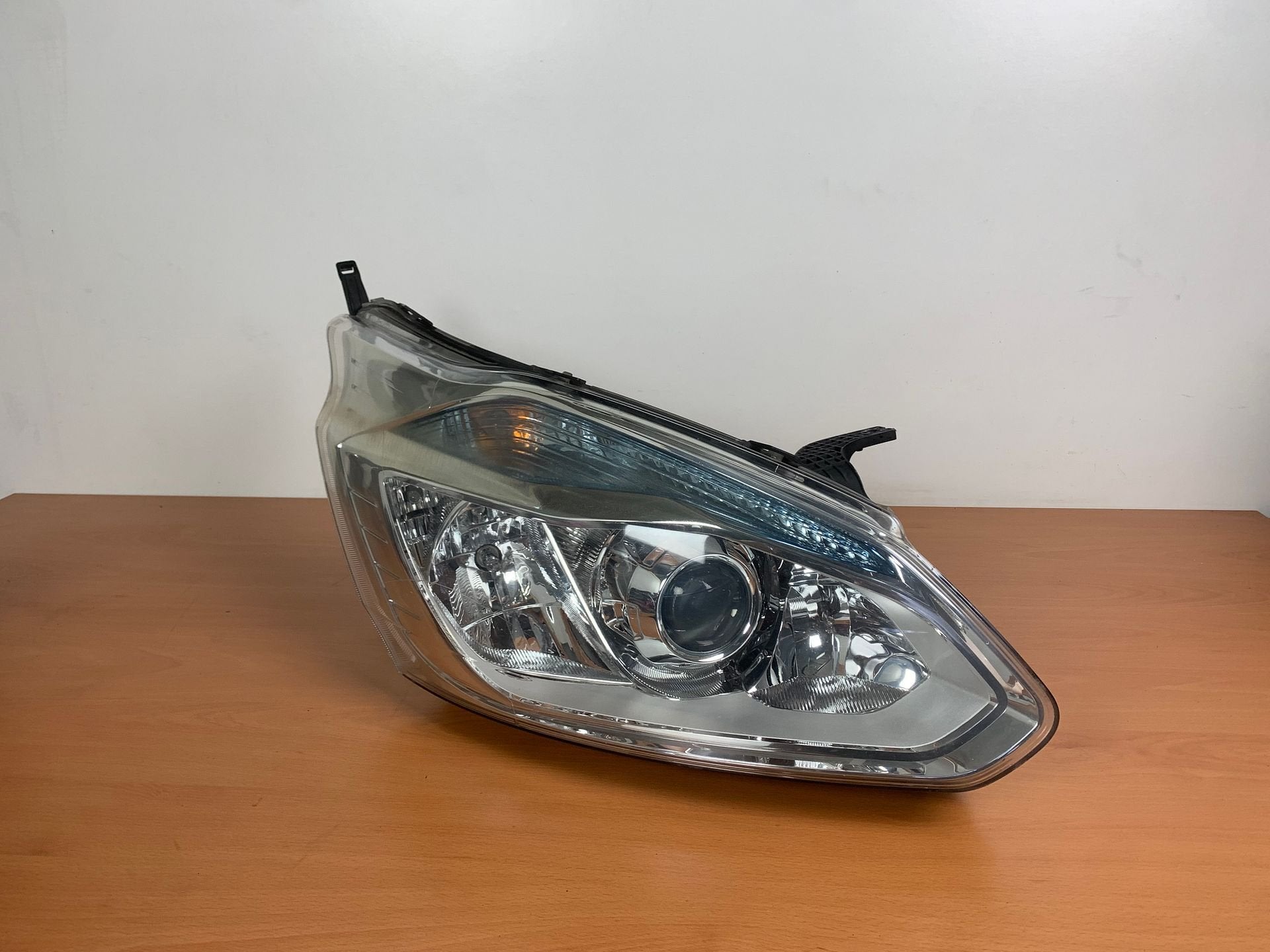 koplamp Rechts ford transit custom 2012 - 2016 V362, Gebruikt, -, -, Ophalen of Verzenden