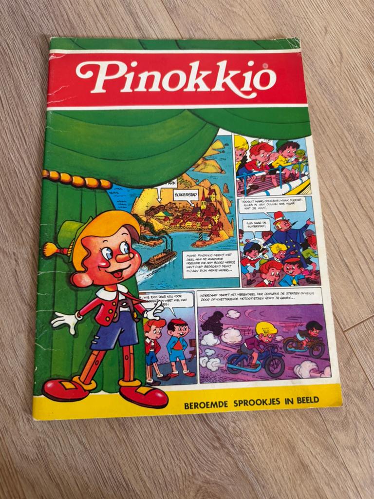Pinokkio strip, Ophalen of Verzenden, Gelezen