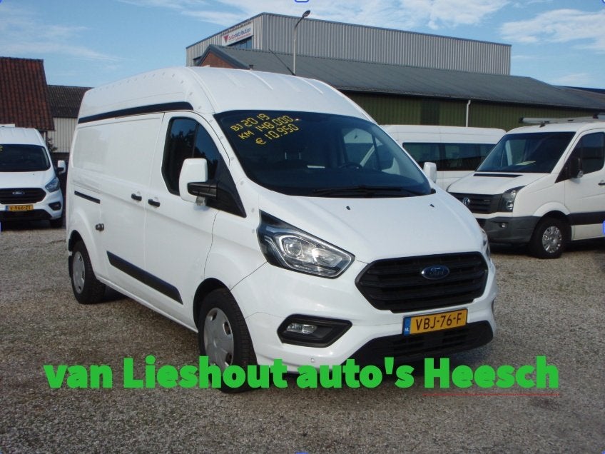 Ford Transit Custom L2H2 Trend zeer nette auto 148840 km 201, Auto's, Voorwielaandrijving, 4 cilinders, Wit, Origineel Nederlands