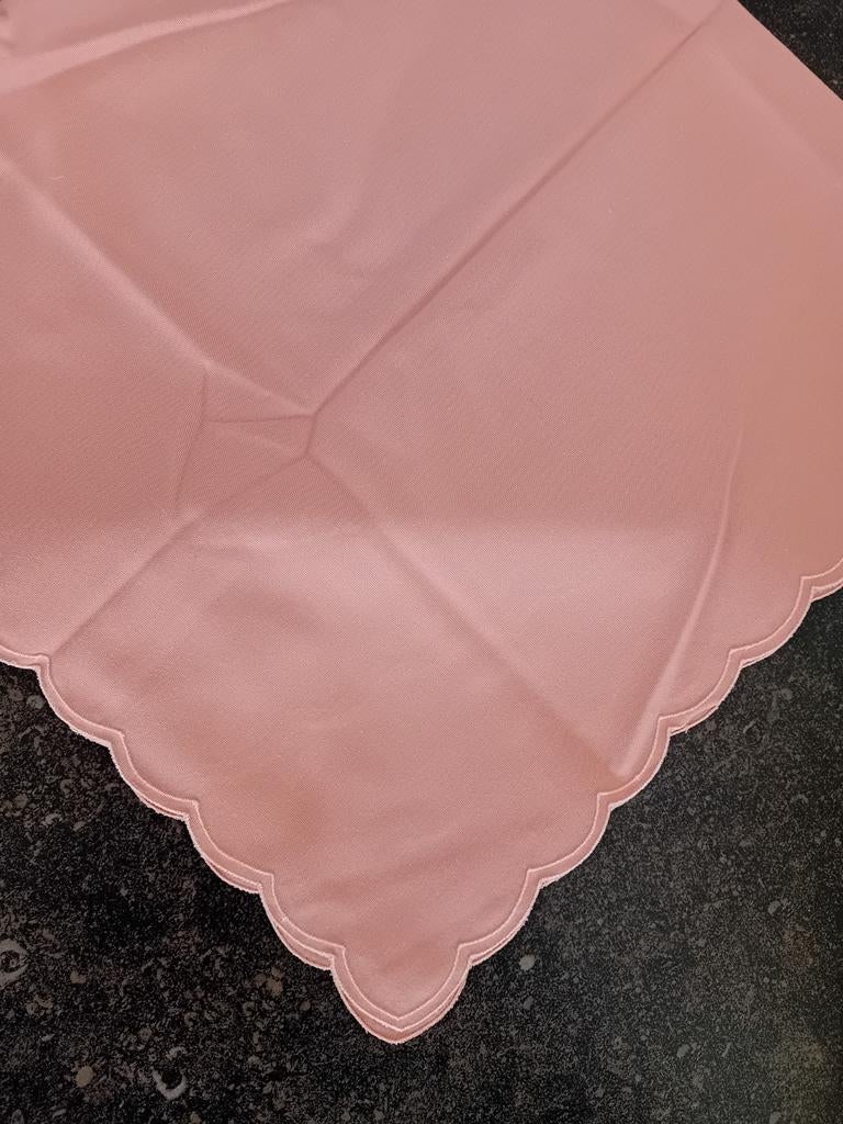 5 Mooie Top Kleedjes: Oud Roze, Bloem, Gekleurd, Gehaakt, Wi, Gebruikt, 50 tot 100 cm, Overige kleuren, Vierkant