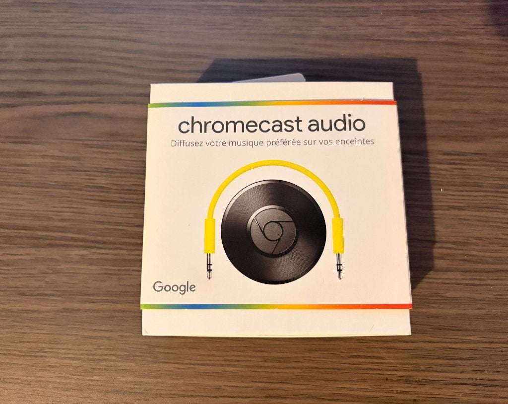 Chromecast audio, Audio, Tv en Foto, Ophalen of Verzenden, Zo goed als nieuw, Zonder harde schijf