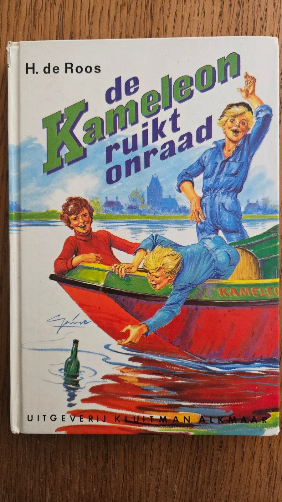De Kameleon ruikt onraad - H. de Roos, Ophalen of Verzenden, Gelezen, H. de Roos, Fictie