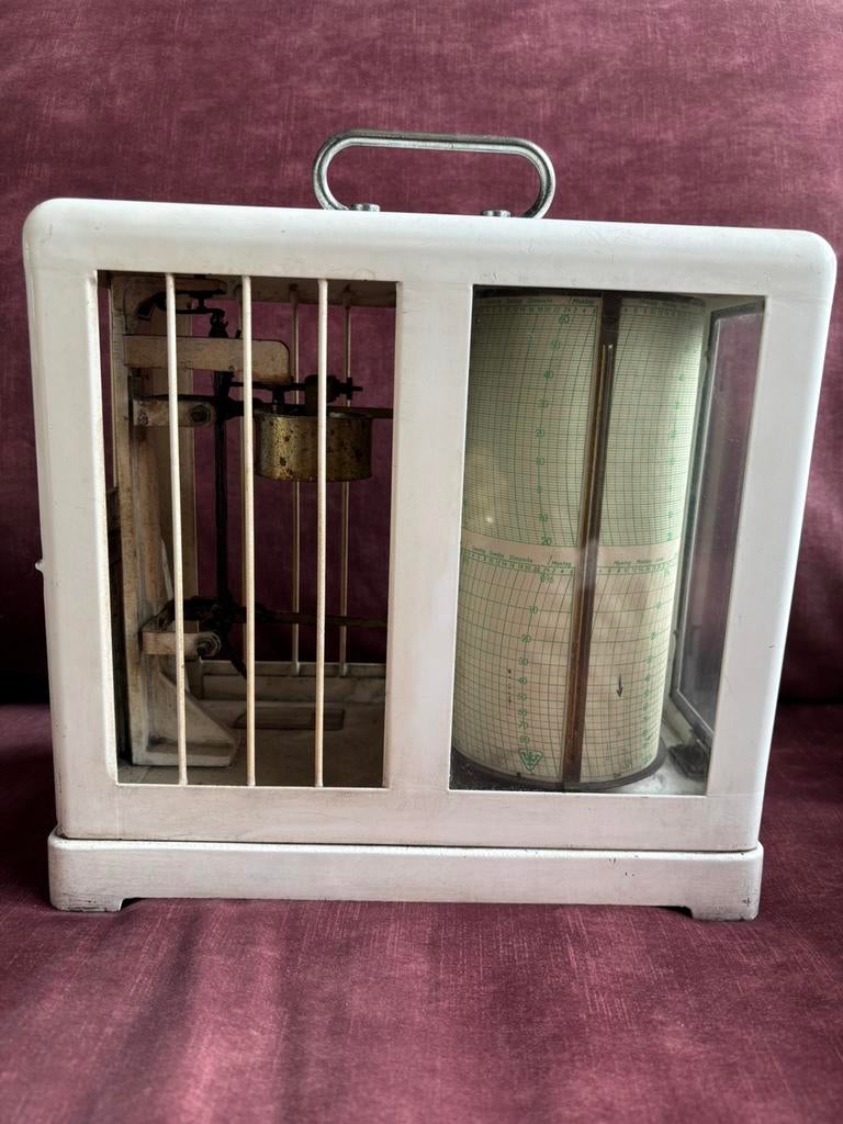 Schrijvende Thermo Hygrometer Trommelschreiber, Ophalen of Verzenden