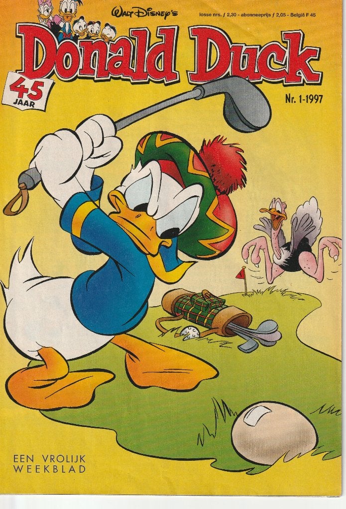 Donald Duck, Meerdere stripboeken, Ophalen, Gelezen
