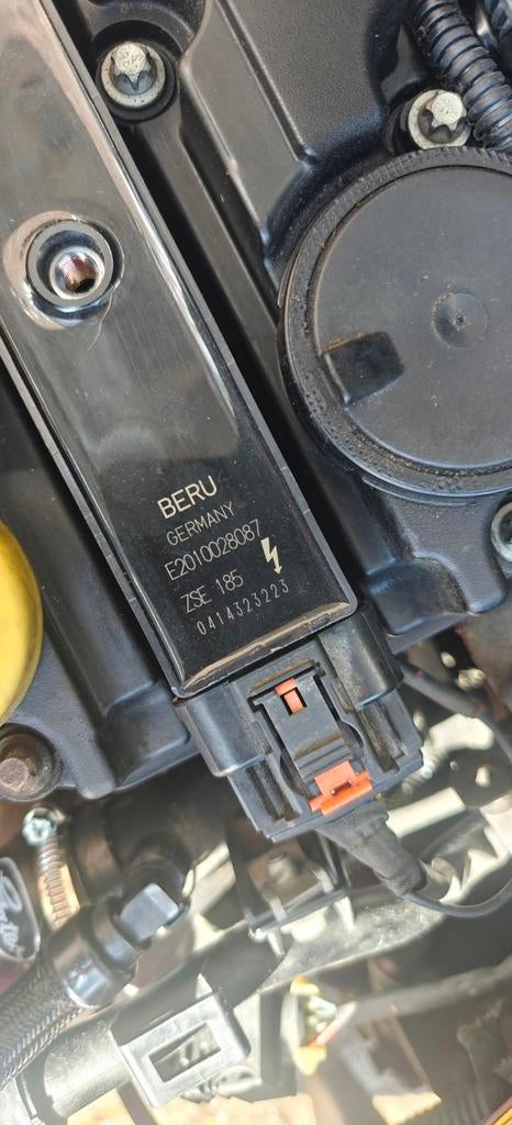 Opel Corsa D 1.2 bobine Beru. Werkend gedemonteerd, Ophalen of Verzenden, Opel