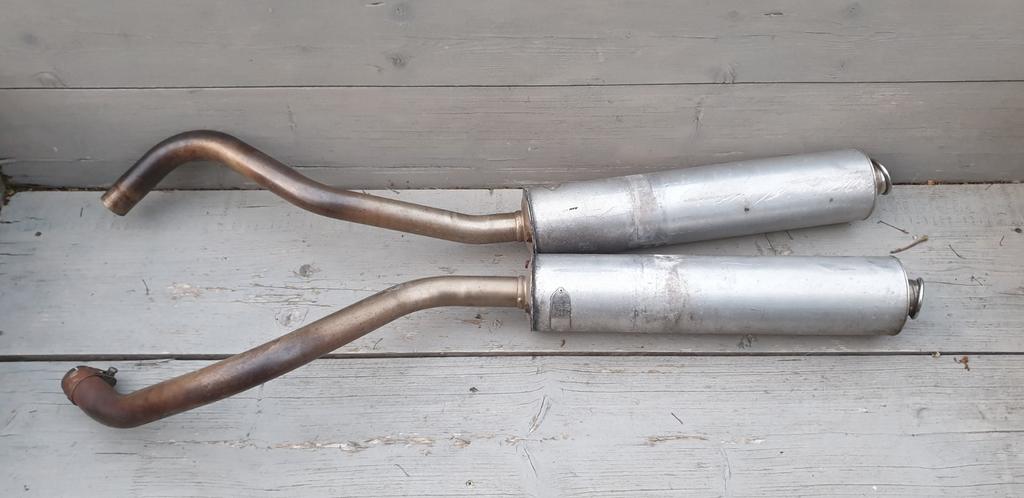 Yamaha xt660 xt660z xt660r xt 660 z xtx 660 tank uitlaat, Ophalen of Verzenden