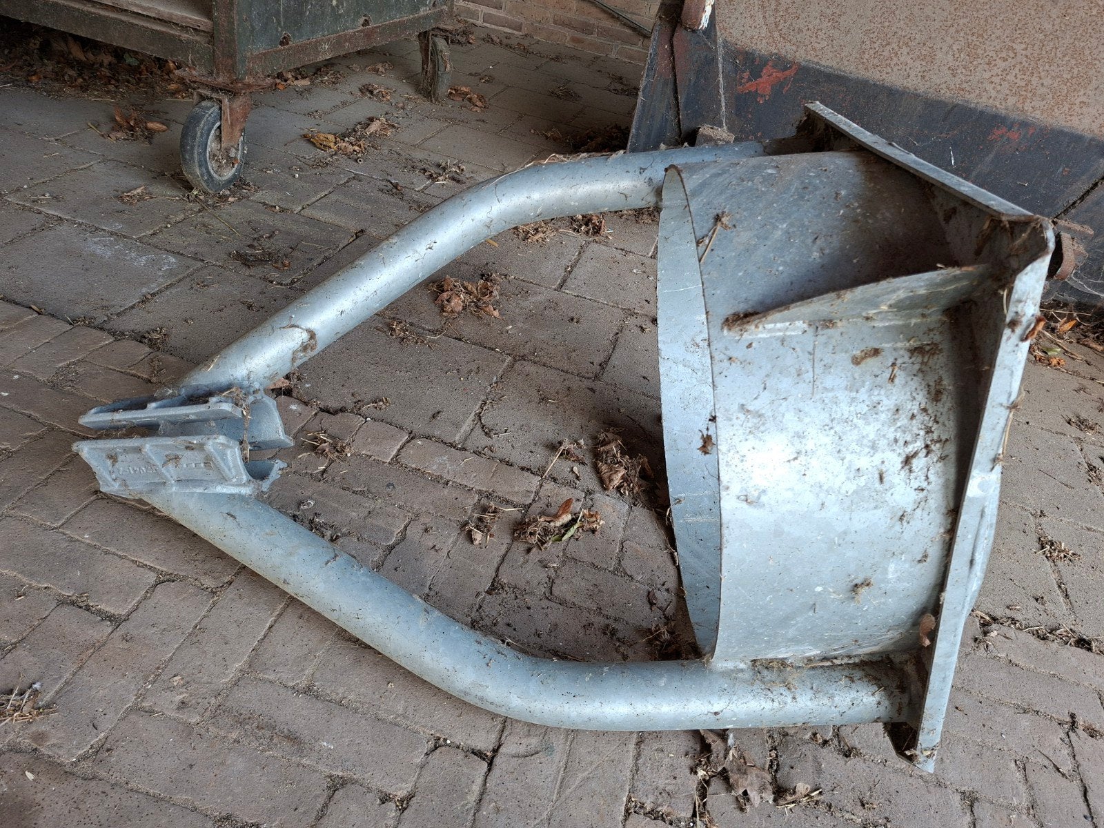 kantelframe driepuntsbeugel mestmixer, Ophalen, Nieuw
