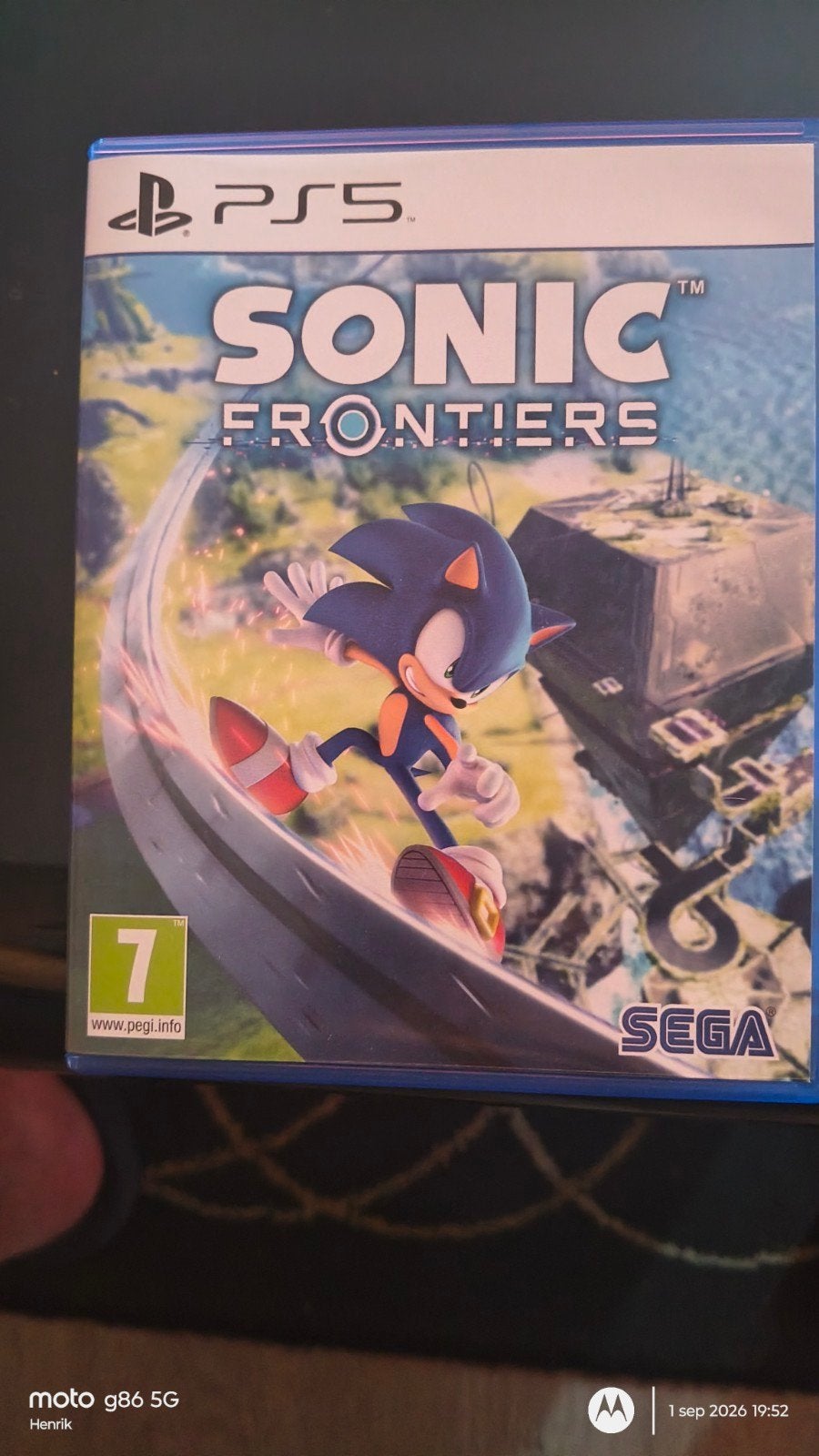 Sonic Frontiers, Ophalen, Zo goed als nieuw