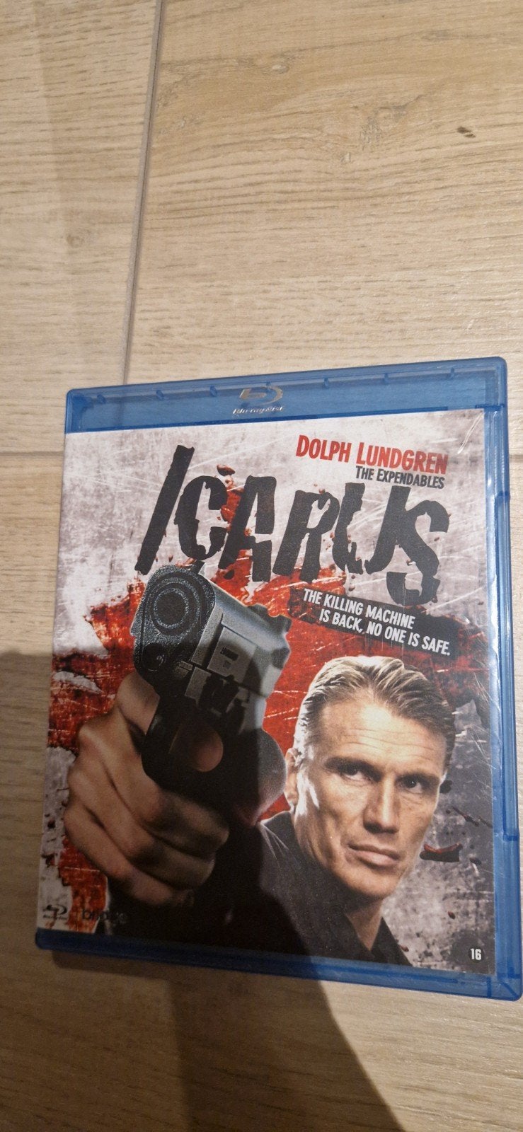 Bluray Icarus (dolph lundgren)NL uitgave, Engels, Vanaf 16 jaar, Nederlands, Film
