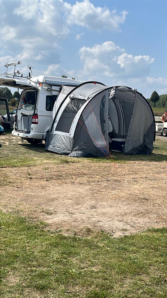 Travel Line Touring bustent - Zo goed als nieuw, Caravans en Kamperen, Tenten, Ophalen of Verzenden, Zo goed als nieuw, Tot en met 2